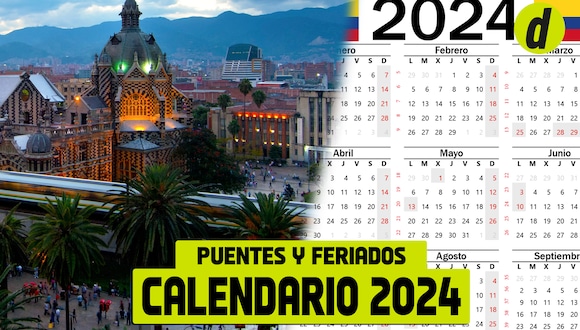Revisa los días festivos que hay en el 2024 en Colombia. (Foto: Depor)