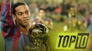 ¡Imperdible! Los 10 mejores golazos de Ronaldinho [VIDEO]