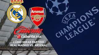 🔵 Caliente TV en vivo ahora - Arsenal vs. Real Madrid hoy vía Fútbol TV y App Online desde México