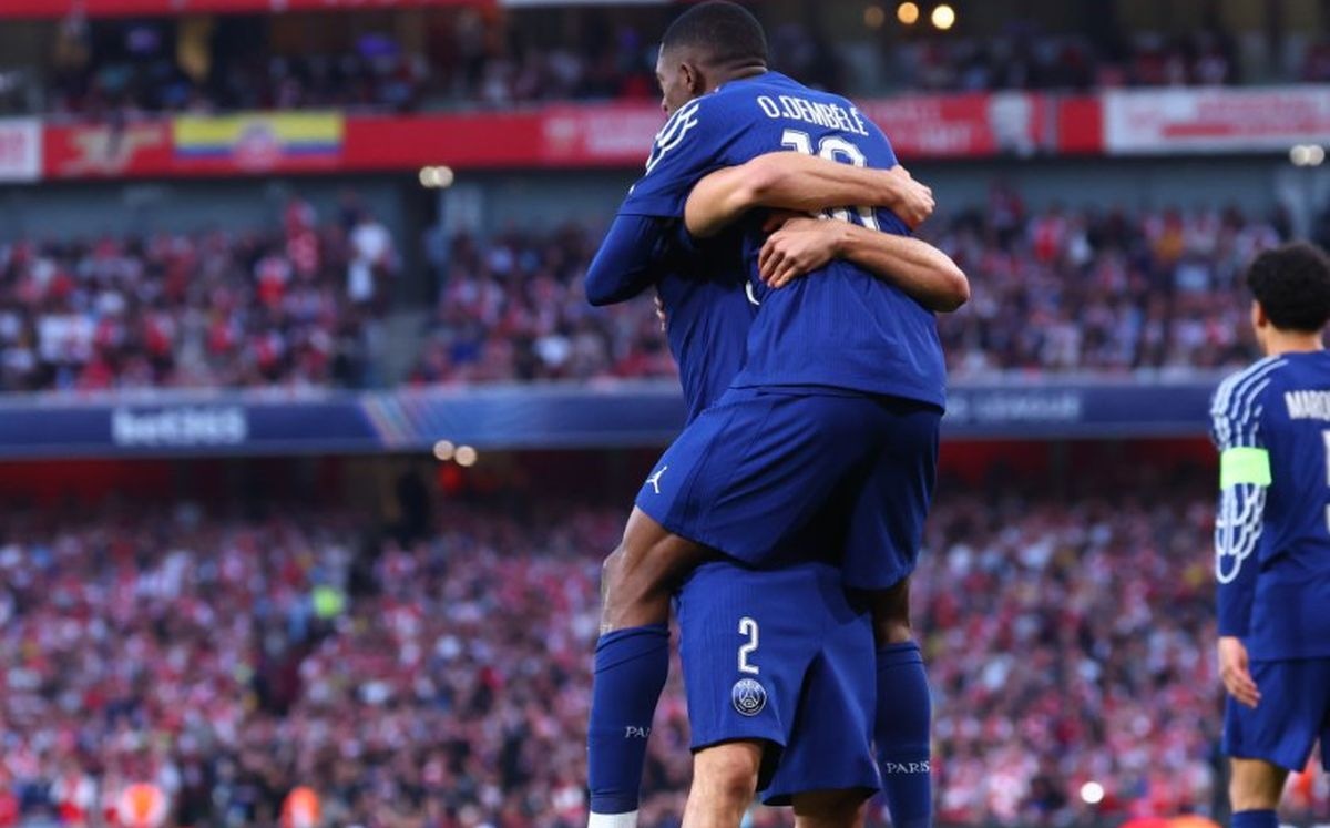 Arsenal vs. PSG por las semifinales de ida de la Champions League. (foto: Getty Images)