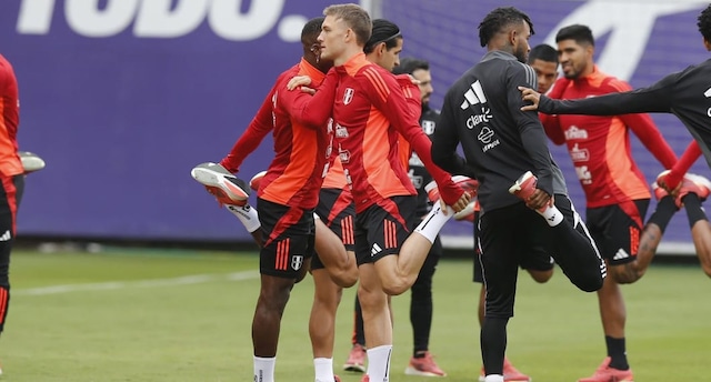 Selección Peruana sumó un nuevo día de entrenamiento en la Videna. (Fotos: Violeta Ayasta/GEC)