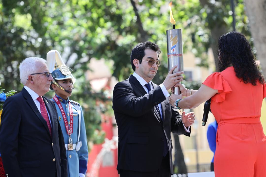 Se encendió la llama de los Juegos Bolivarianos. (Foto: Comité Olímpico Peruano)