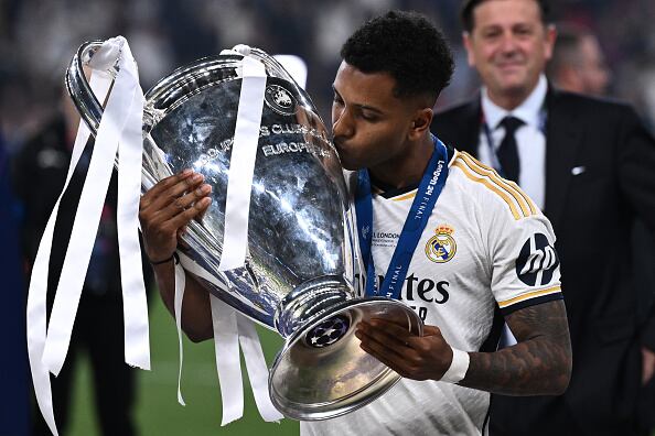 Rodrygo Goes tiene contrato con el Real Madrid hasta el 30 de junio de 2028. (Foto: Getty Images)
