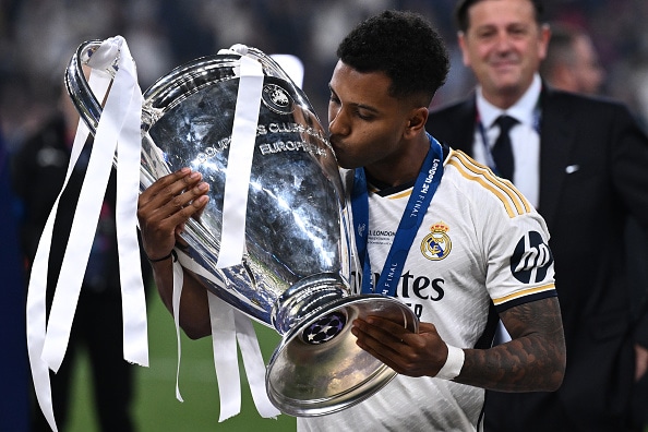 Rodrygo Goes tiene contrato con el Real Madrid hasta el 30 de junio de 2028. (Foto: Getty Images)