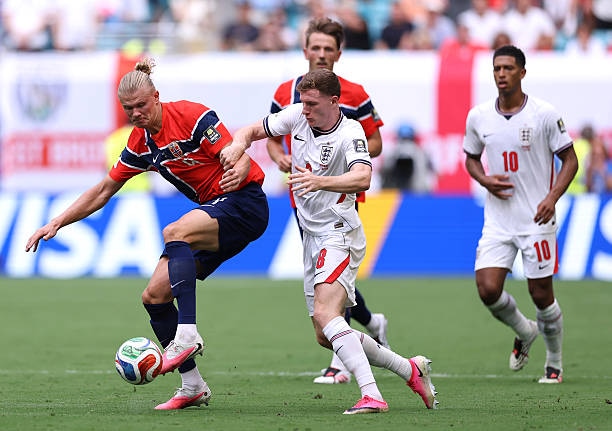 Inglaterra vs. Noruega. (Foto: Getty Images)