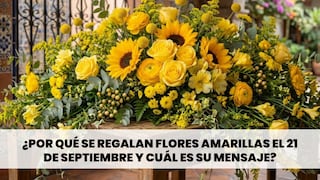 ▷ ¿Por qué se regalan flores amarillas el 21 de septiembre y qué mensaje transmiten a tu pareja en México, Argentina y Chile?