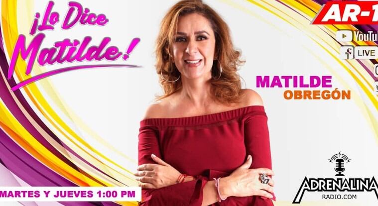 Matilde Obregón tiene un programa en YouTube (Foto: Matilde Obregón/Instagram)