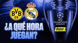 A qué hora Dortmund vs Real Madrid y canales TV de final Champions League