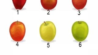 El test visual sacará a la luz cómo eres, según la manzana que anhelas comer