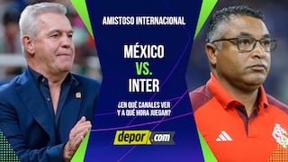 ¿A qué hora juegan México vs. Inter y en qué canales ver la transmisión del amistoso?