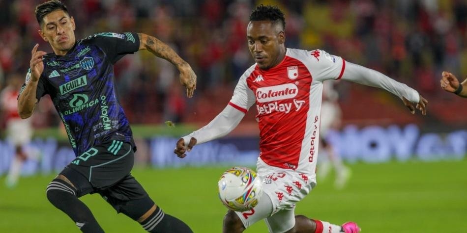 Santa Fe y Junior jugaron este sábado en El Campín | Foto: difusión