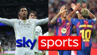 SKY Sports HD transmitió la victoria de Real Madrid 2-1 FC Barcelona por El Clásico