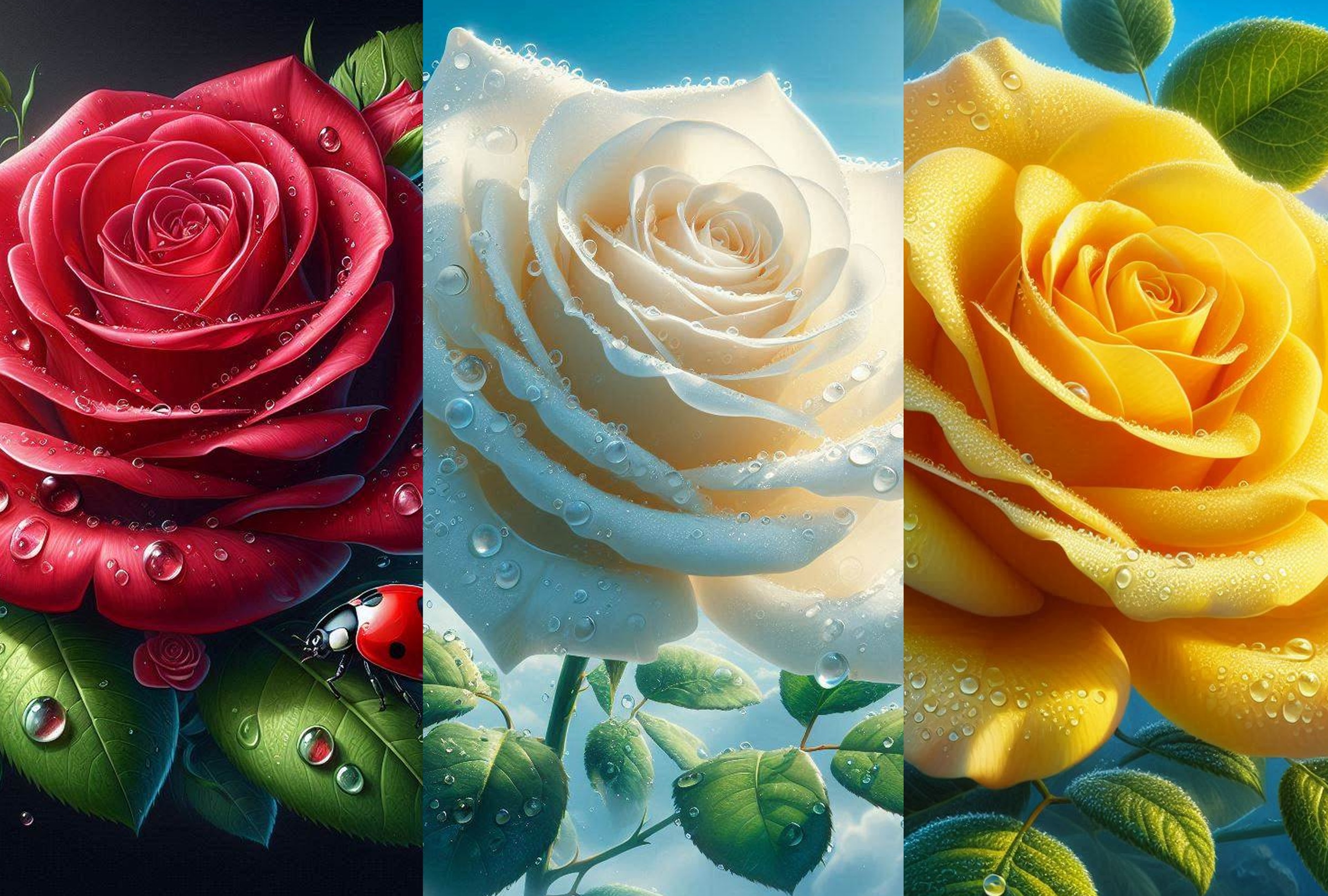 Test visual: descubre tu grado de empatía según la rosa que elijas en la imagen (Foto: Depor)