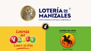 Lotería de Manizales, del Valle y Meta: ver resultados del 10 de abril