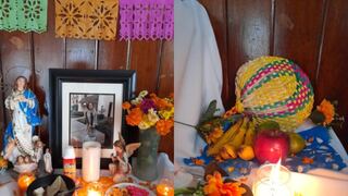 La historia de la joven que hizo una ofrenda de Día de Muertos ayudada por mexicanos que les escribieron en Twitter