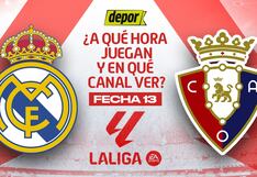 Real Madrid ante Osasuna: canales TV, dónde ver y a qué hora juegan