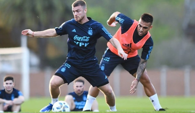 Lucas Beltrán (23) de Argentina / Delantero - Delantero centro de Fiorentina. (Foto: Getty Images).