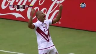 ¡El 'Rey' Salomón! Rondón y el 1-0 ante Estados Unidos para ser el máximo goleador en la historia de Venezuela [VIDEO]