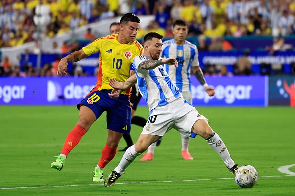 James Rodríguez fue elegido el mejor jugador de la reciente Copa América. (Foto: Getty Images)
