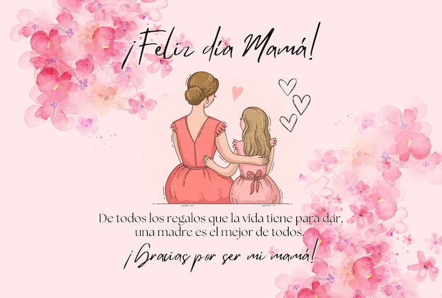 ¡Buenos dĂas, mamá! Que tu DĂa de la Madre sea tan maravilloso como tu sonrisa y tu corazĂłn. Te quiero. (Foto: Canva.com)