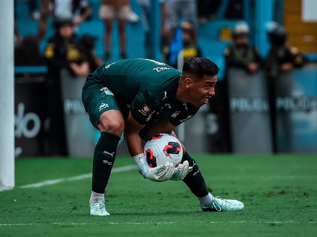 Diego Enríquez es el portero titular de Sporting Cristal. (Foto: Sporting Cristal)