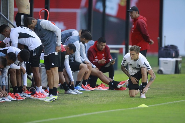 La Selección Peruana sumó un nuevo día de trabajos en la Videna. (Foto: Julio Reaño/@Photo.gec)