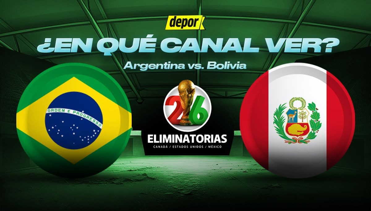Brasil vs Perú chocan por la fecha 10 de las Eliminatorias 2026. (Foto: Depor)