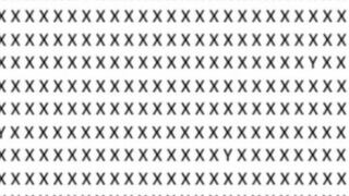 Hay 5 letras “Y” entre las X: la mayoría solo puede encontrar 4 en este acertijo visual
