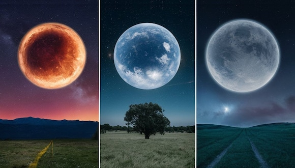 Test visual: elige una de las lunas en esta imagen para descubrir si serás una persona exitosa (Foto: Depor).