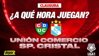 Sporting Cristal vs Unión Comercio: a qué hora juegan