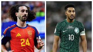 España vs. Arabia Saudita: canales de transmisión y horarios del partido
