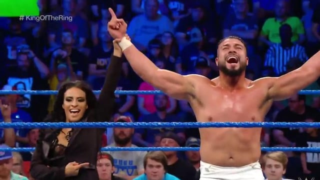 A paso firme: Andrade venció a Apollo y avanzó a la siguiente ronda del King of the Ring 2019 en SmackDown [VIDEO]