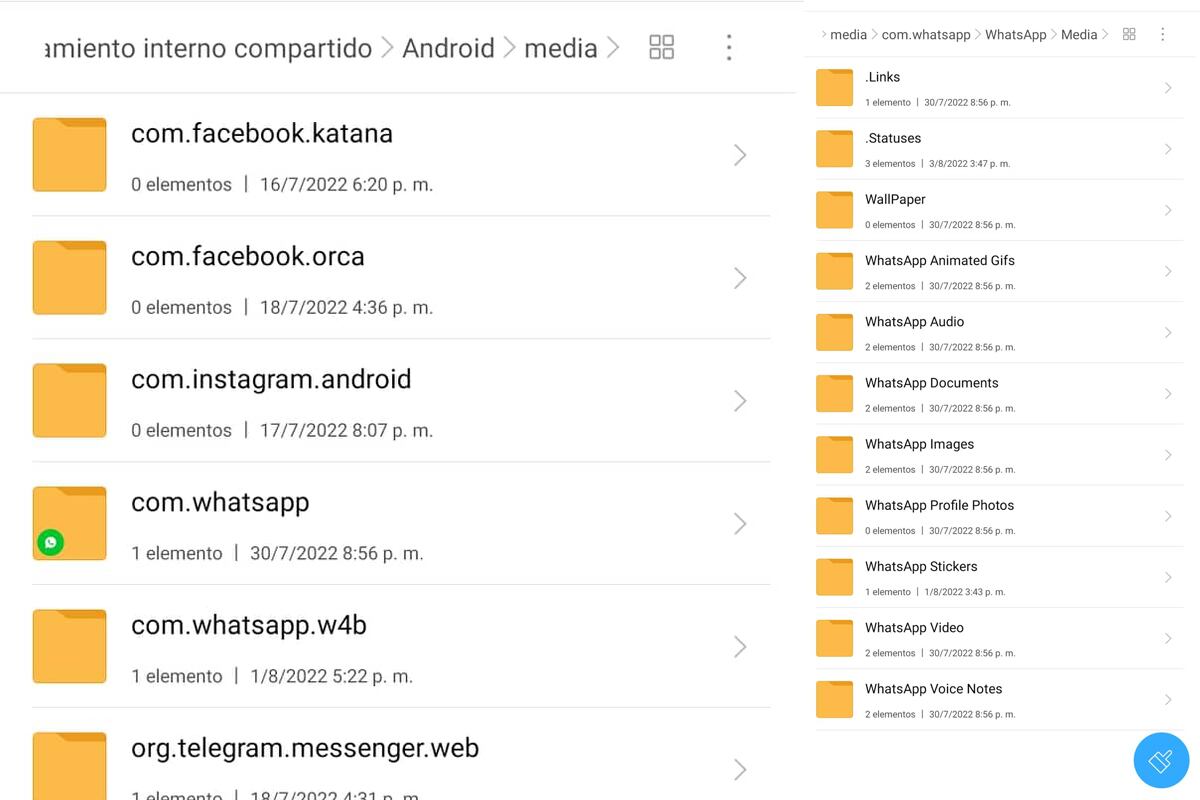De esta manera podrás encontrar los videos que te mandan por WhatsApp en tu celular Android. (Foto: GEC)