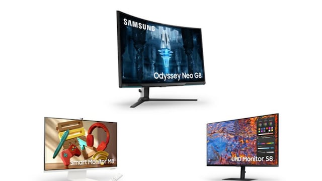 CES 2022: así son los nuevos monitores que Samsung lanzó en Las Vegas
