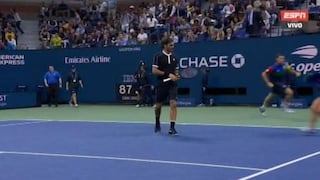 ¡Demoró 10 minutos! Así Roger Federer cerró el segundo set ante el indio Sumit Nagal [VIDEO]