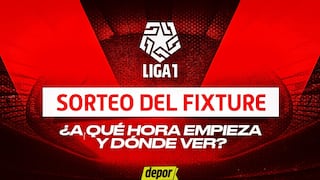 ¿En qué canal ver el sorteo del fixture de la Liga 1 2025 y a qué hora inicia?