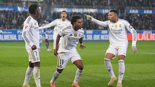 Real Madrid venció a Alavés (2-1) por LaLiga: goles, resumen y video