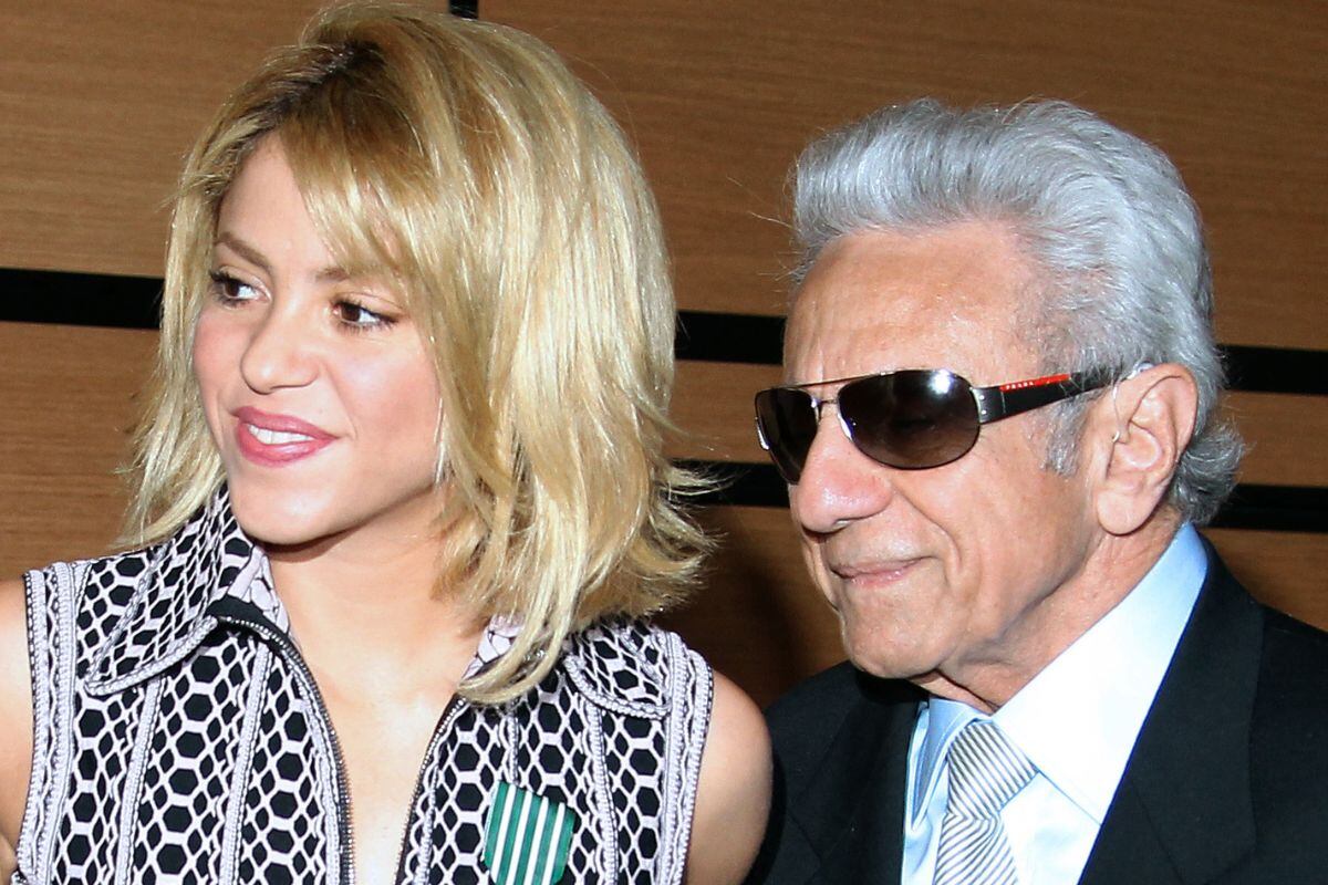 William Mebarak es el padre de la cantante internacional Shakira (Foto: AFP)