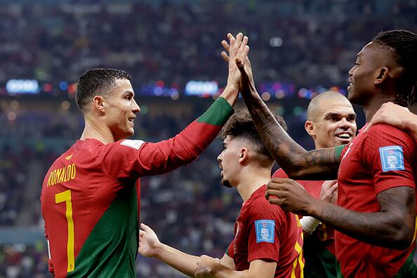 Rafael Leao explicó que, a diferencia de Cristiano Ronaldo, no es egoísta en el campo. (Foto: Getty Images)