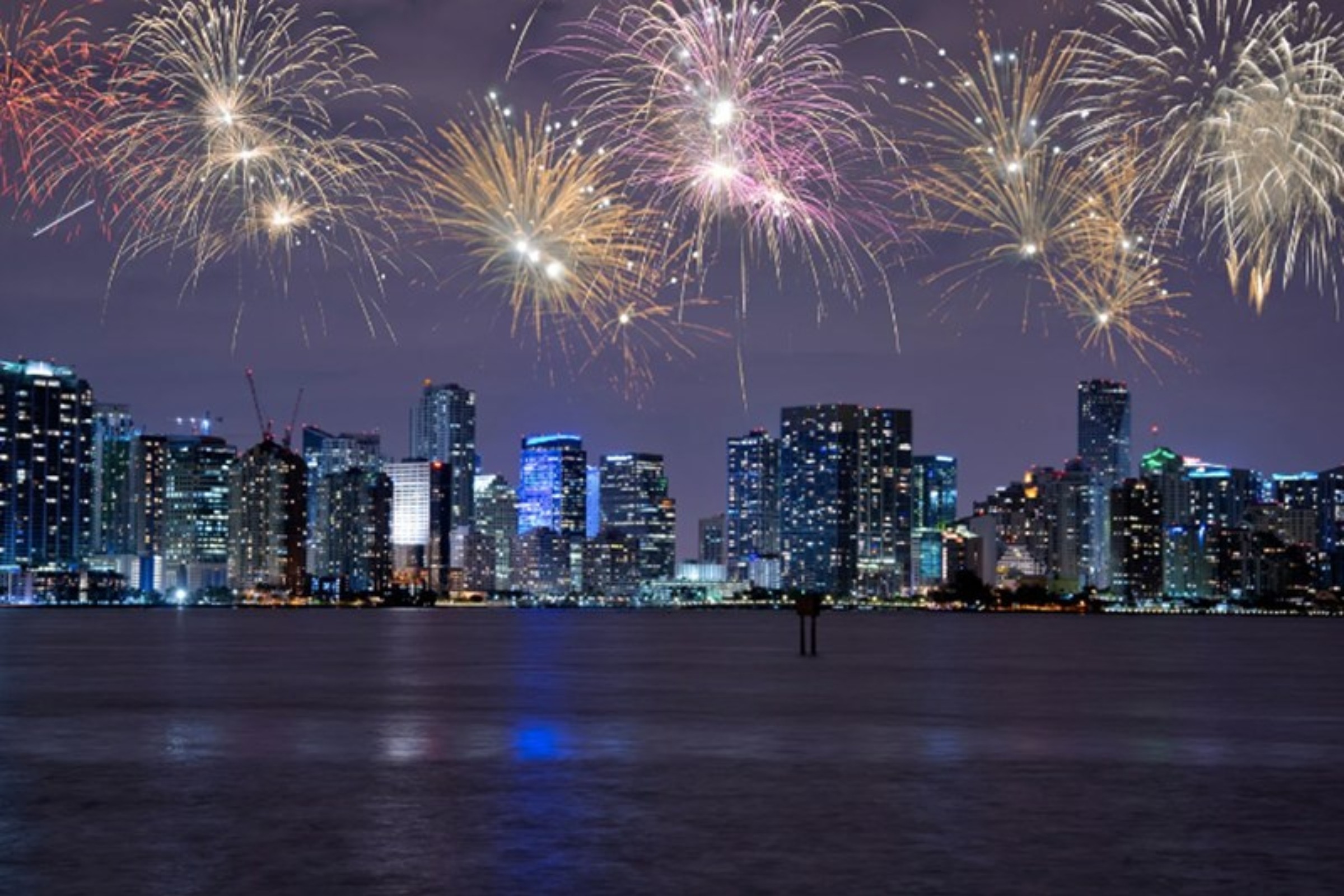 Find out where to watch Fourth of July 2025 fireworks shows across Miami, including top locations and start times. (Photo: Condo BlackBook)