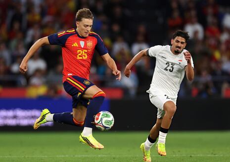 España vs. Irak (1-1) en amistoso internacional: video, resumen y goles