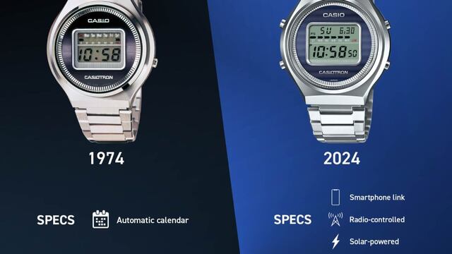 Casio celebra el 50 aniversario de su primer reloj con un modelo conmemorativo