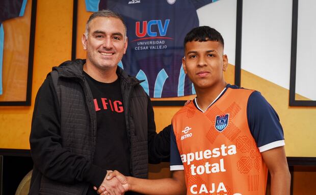 Diether Vásquez firmó por la César Vallejo. (Foto: UCV)