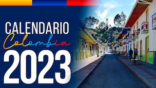 Calendario 2023 de Colombia de días festivos: cuándo caerá el próximo feriado