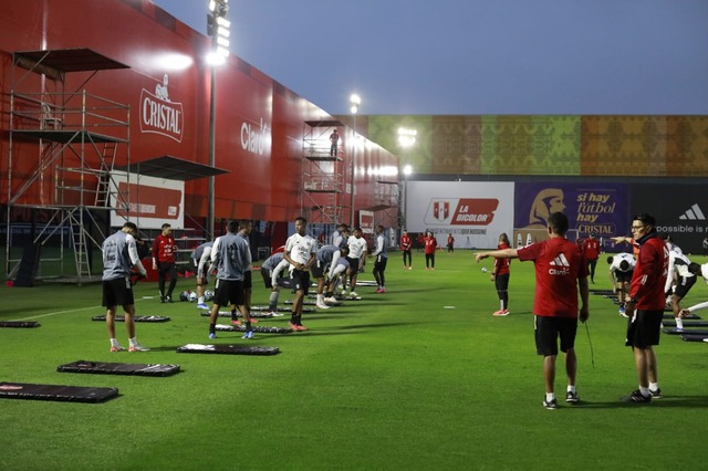 La Selección Peruana sumó un nuevo día de trabajos en la Videna. (Foto: Julio Reaño/@Photo.gec)