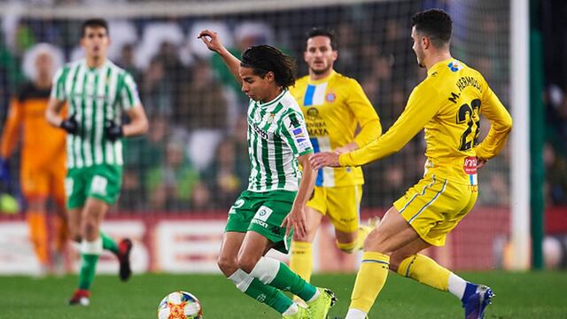 Con Lainez de titular: Real Betis venció 3-1 al Espanyol por Copa del Rey 2019