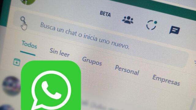 El truco para habilitar las pestañas de chats personales, grupales y empresas en WhatsApp Web