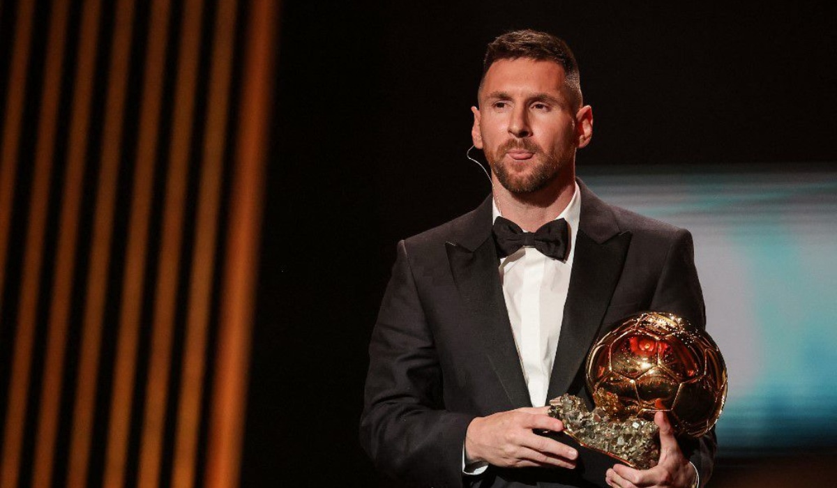 Lionel Messi ganó su octavo Balón de Oro. (Foto: AFP)