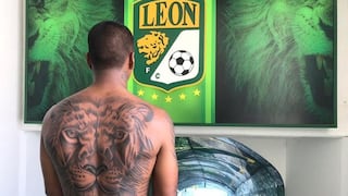 Pedro Aquino causó sensación con nuevo tatuaje: un león en toda la espalda [FOTO]