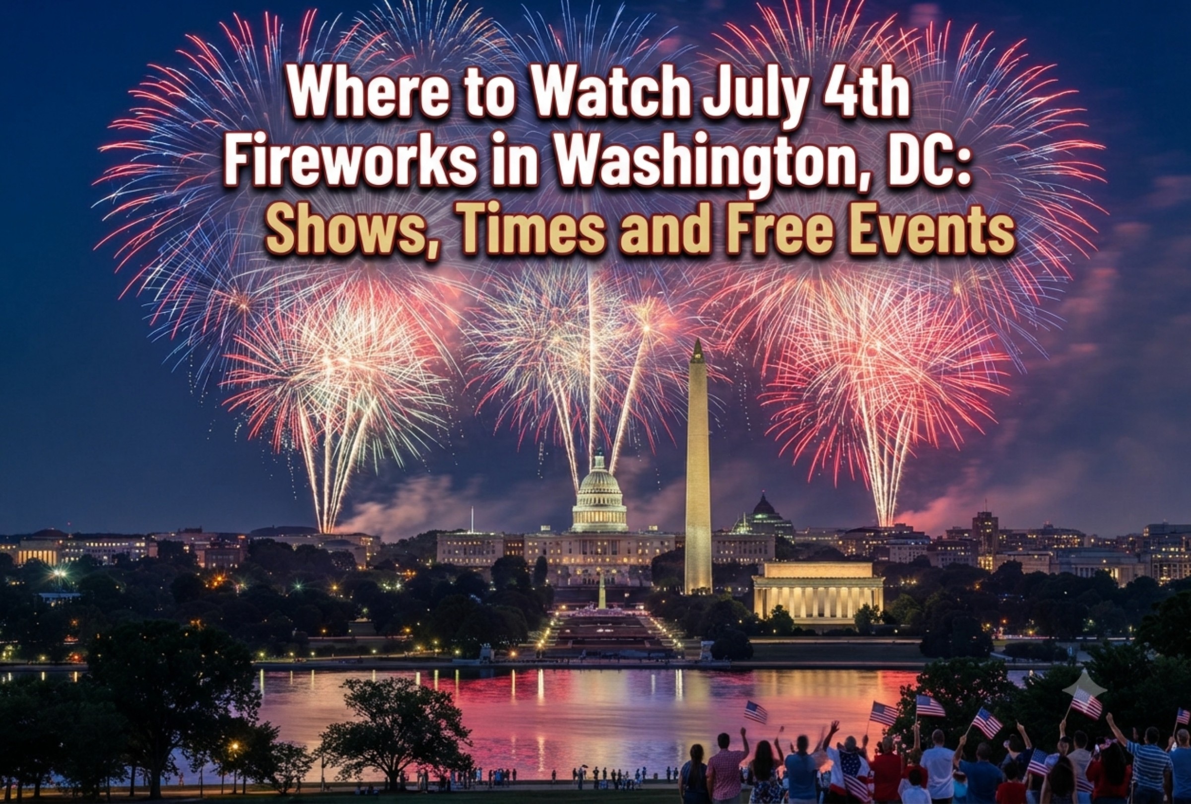 Looking for the best July 4th fireworks in Washington, DC? Discover free events, fireworks locations, start times and the top places to celebrate Independence Day in 2026. (Photo: Image created by Depor using Gemini)